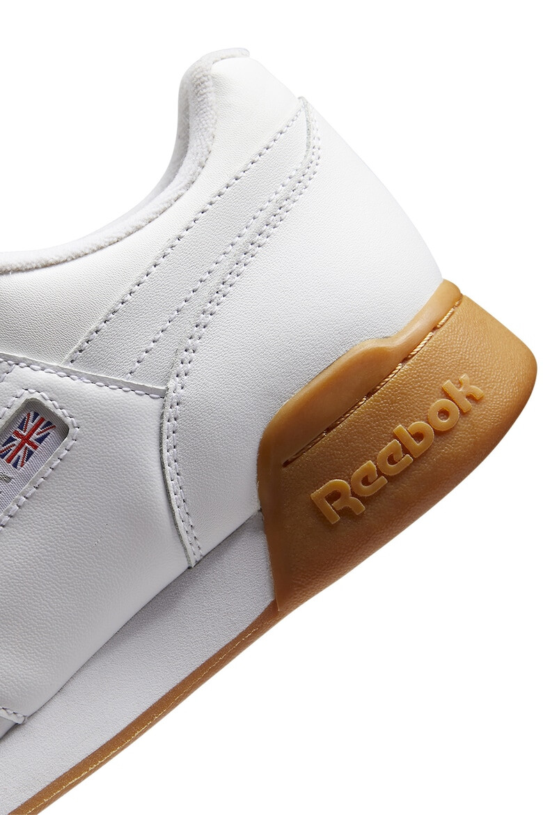 Reebok Pantofi sport de piele cu detalii perforate Workout Plus - Pled.ro