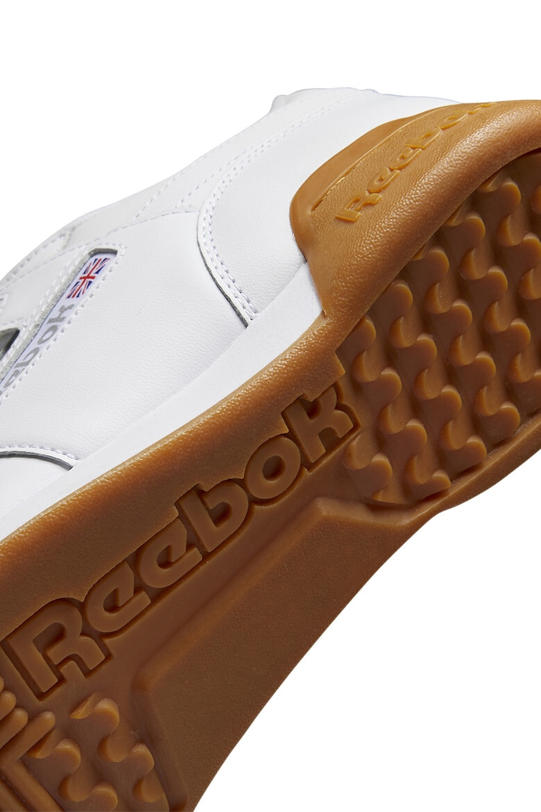 Reebok Pantofi sport de piele cu detalii perforate Workout Plus - Pled.ro