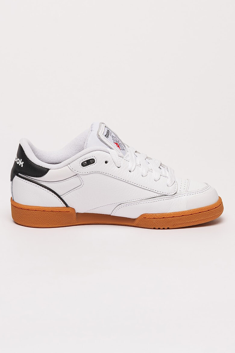 Reebok Pantofi unisex cu detalii din piele pentru tenis Club C - Pled.ro