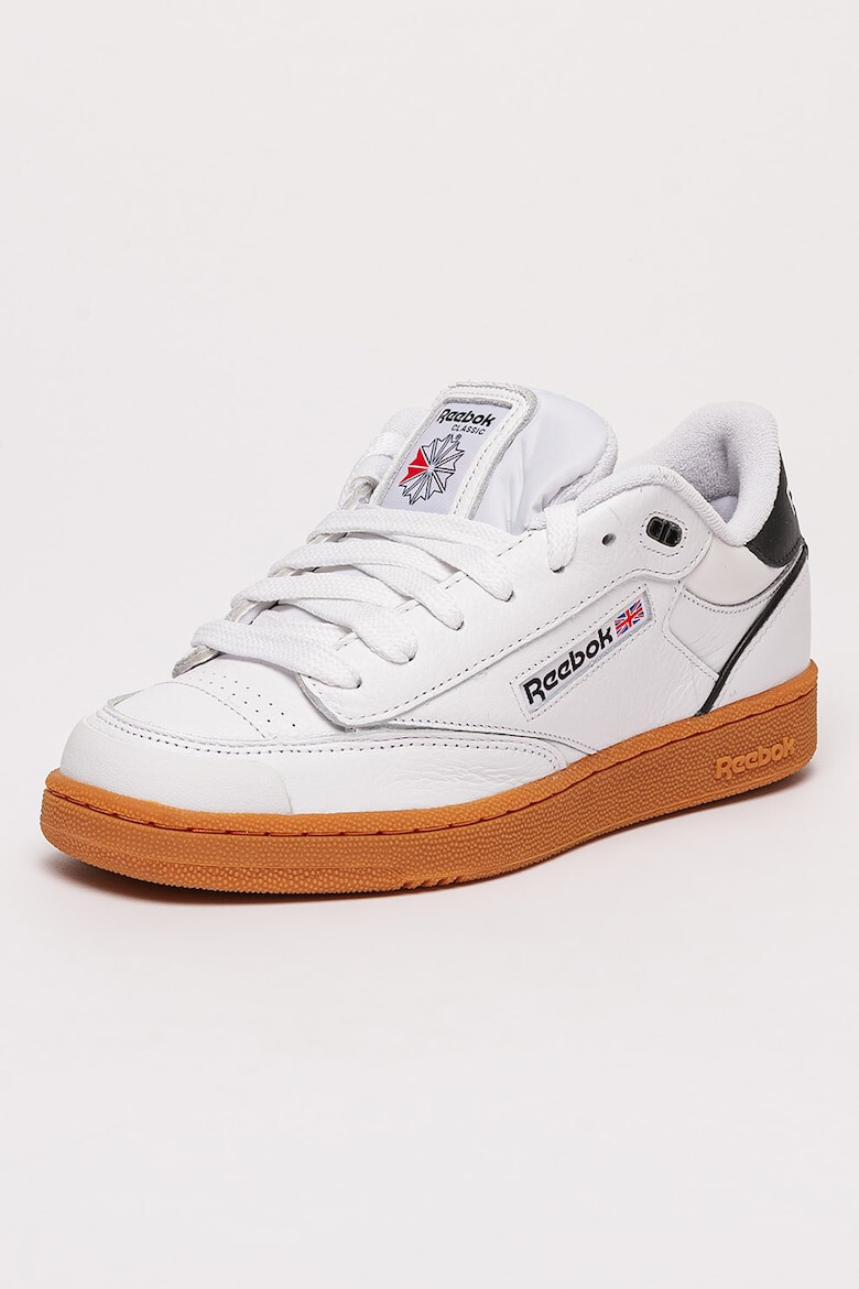 Reebok Pantofi unisex cu detalii din piele pentru tenis Club C - Pled.ro