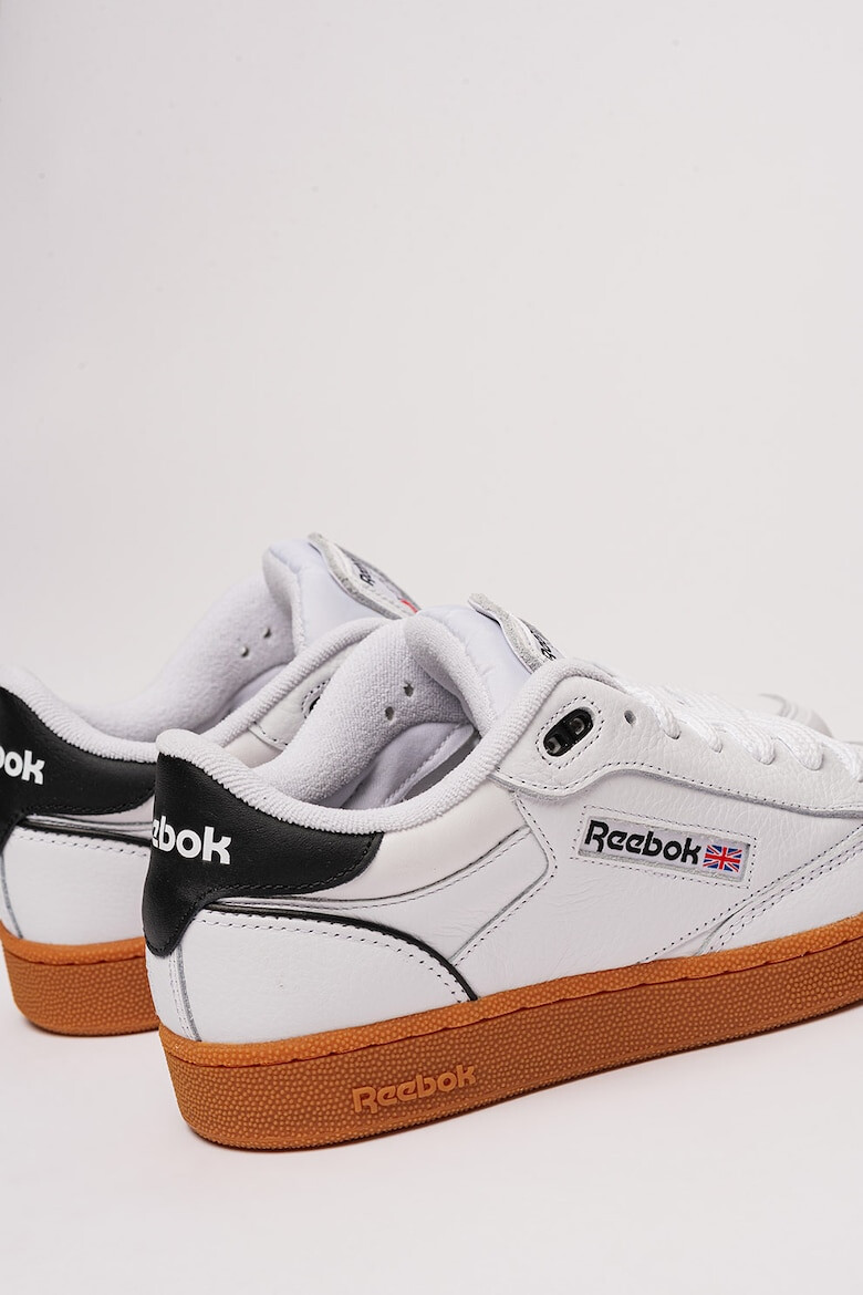 Reebok Pantofi unisex cu detalii din piele pentru tenis Club C - Pled.ro