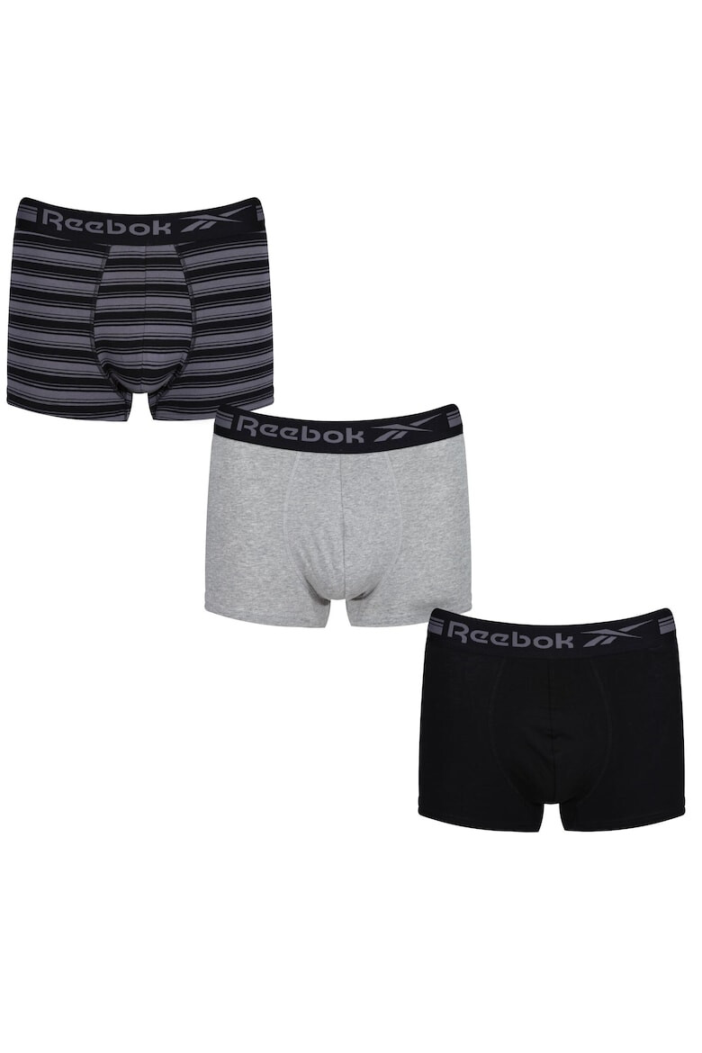 Reebok Set de boxeri cu banda logo in talie - 3 perechi - Pled.ro