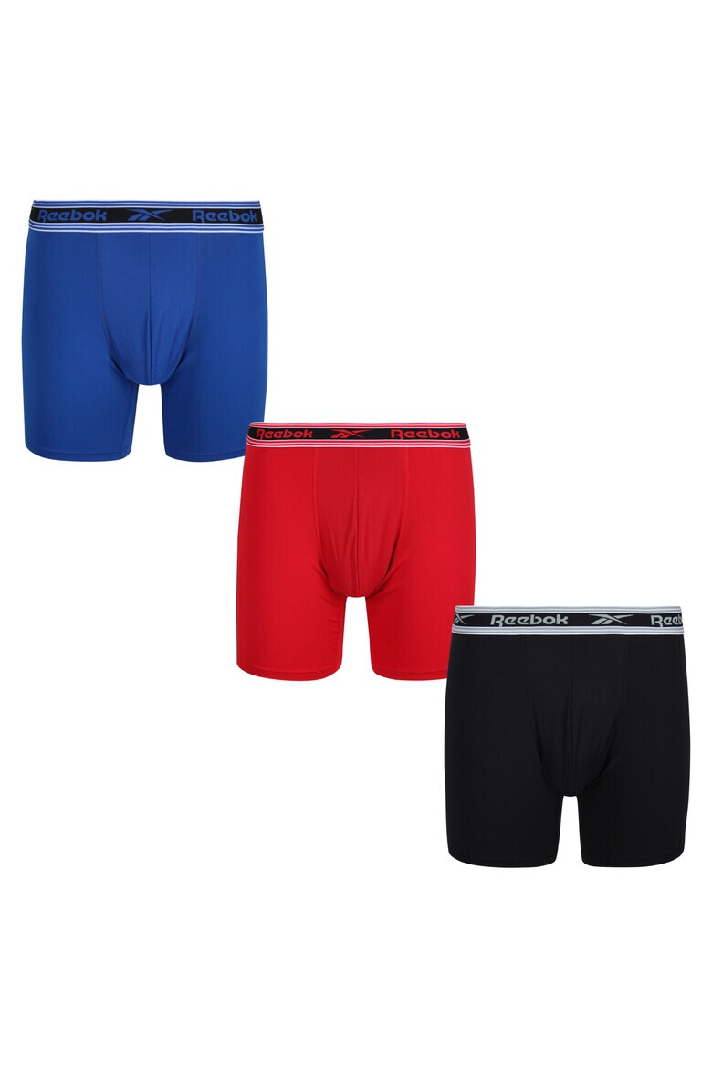 Reebok Set de boxeri cu banda logo in talie - 3 perechi - Pled.ro