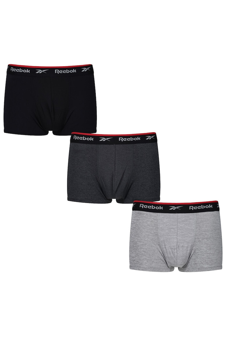 Reebok Set de boxeri cu banda logo in talie 6651 - 3 perechi - Pled.ro