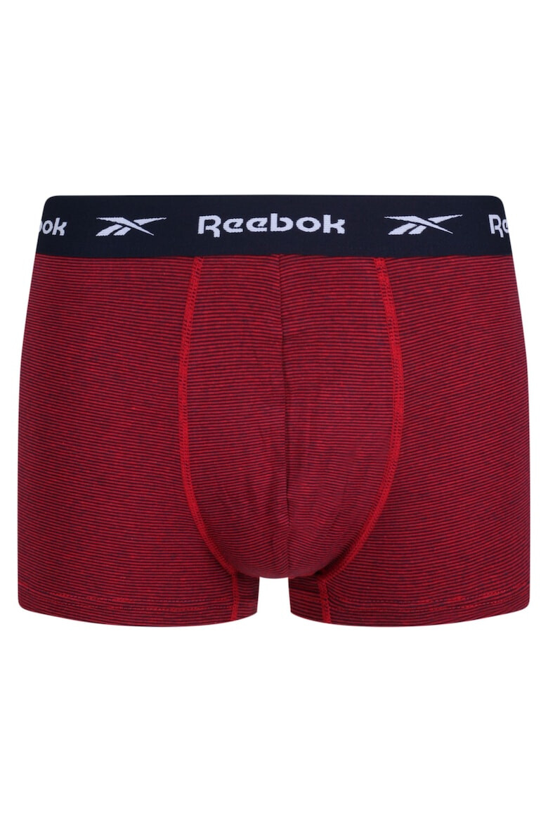 Reebok Set de boxeri uni si cu model - 3 perechi - Pled.ro