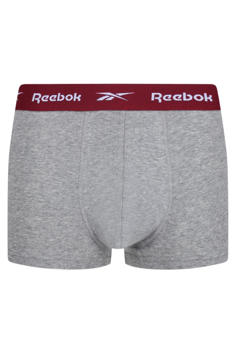 Reebok Set de boxeri uni si cu model - 3 perechi - Pled.ro