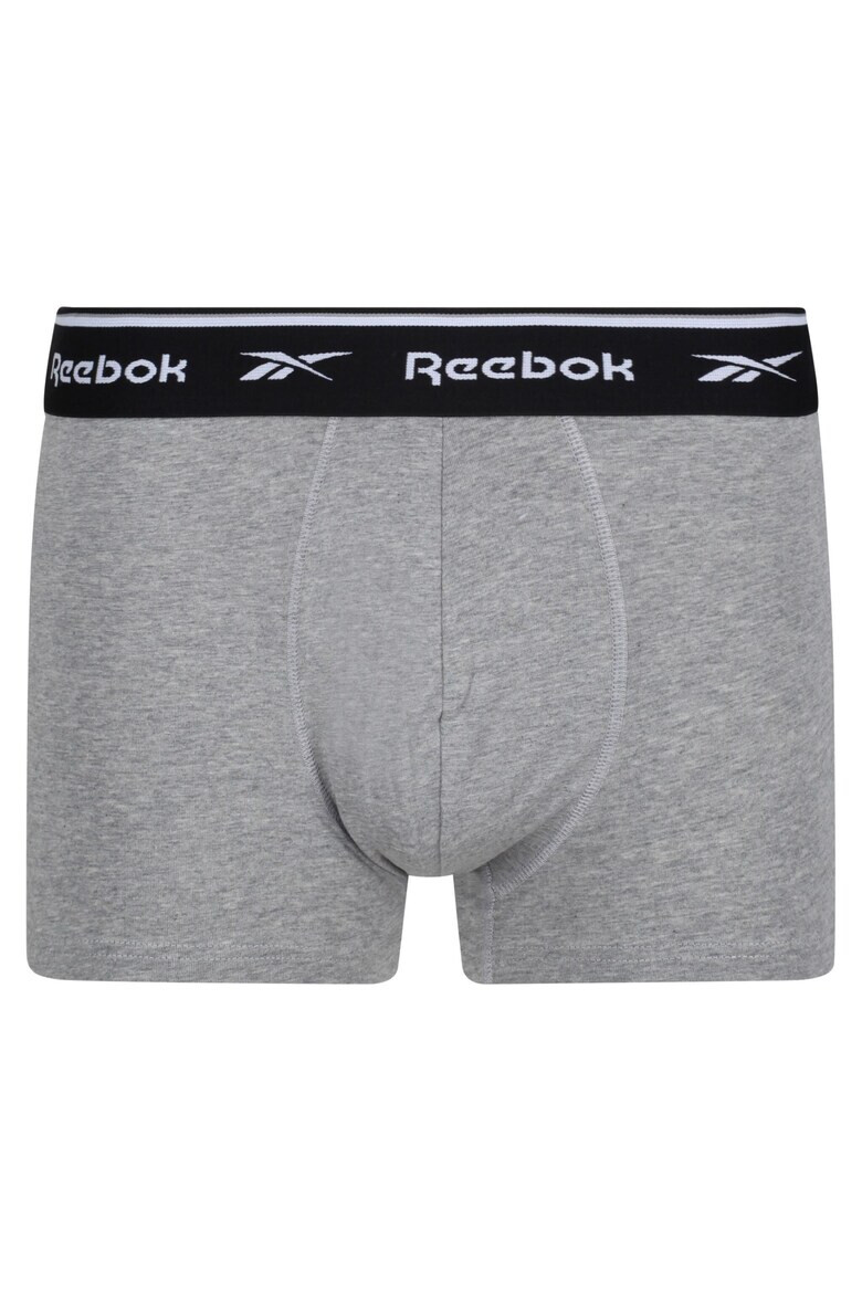 Reebok Set de boxeri uni si cu model - 3 perechi - Pled.ro