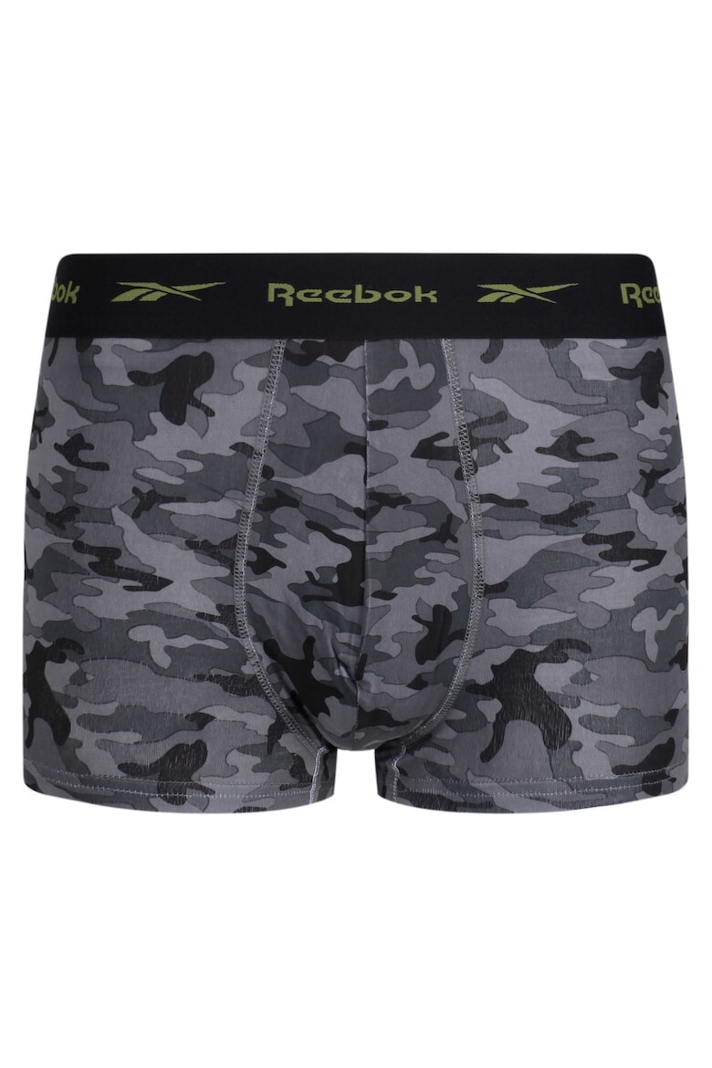 Reebok Set de boxeri uni si cu model - 3 perechi - Pled.ro