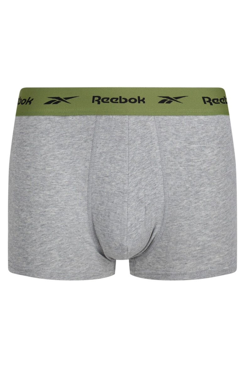 Reebok Set de boxeri uni si cu model - 3 perechi - Pled.ro