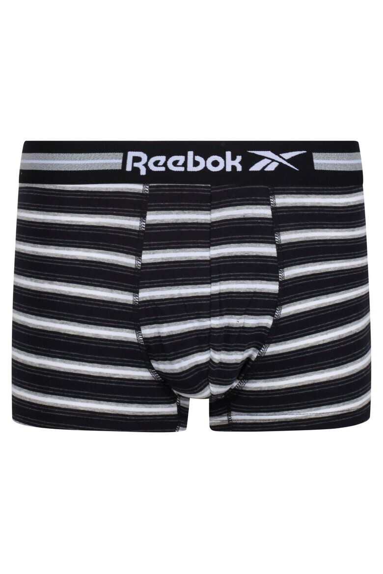 Reebok Set de boxeri uni si cu model - 3 perechi - Pled.ro