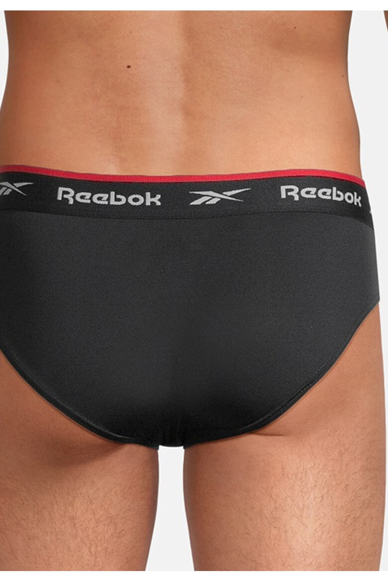 Reebok Set de chiloti cu banda logo in talie - 3 perechi - Pled.ro