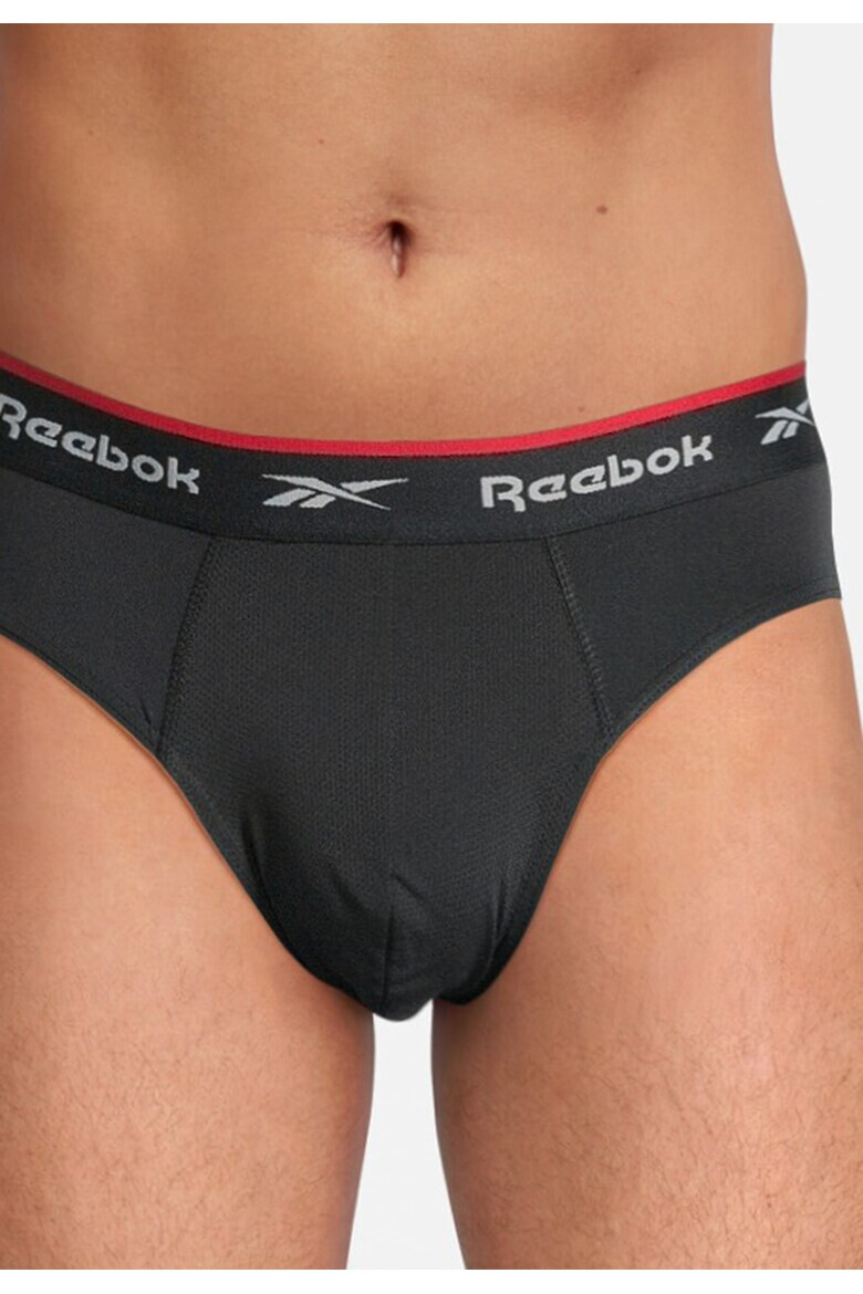 Reebok Set de chiloti cu banda logo in talie - 3 perechi - Pled.ro