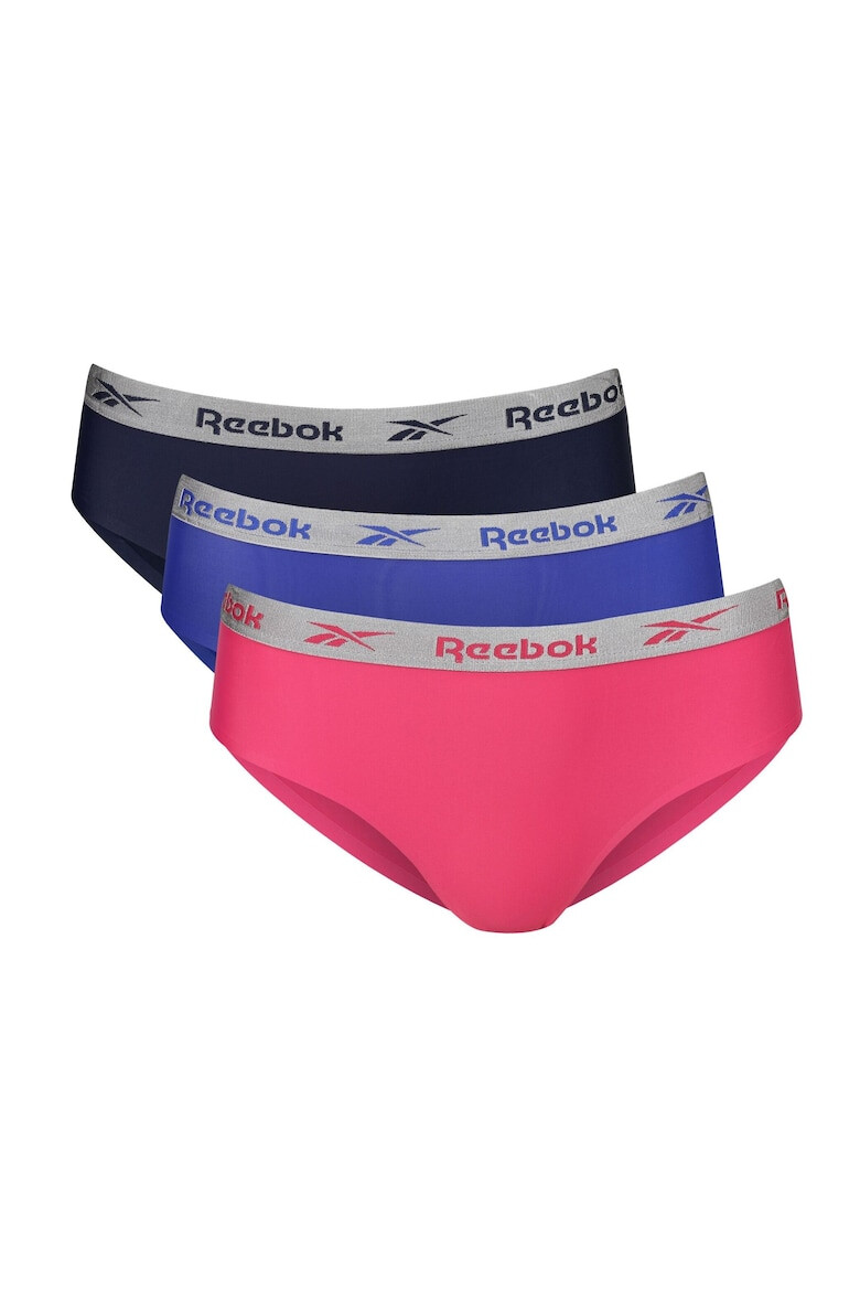 Reebok Set de chiloti cu banda logo in talie - 3 perechi - Pled.ro