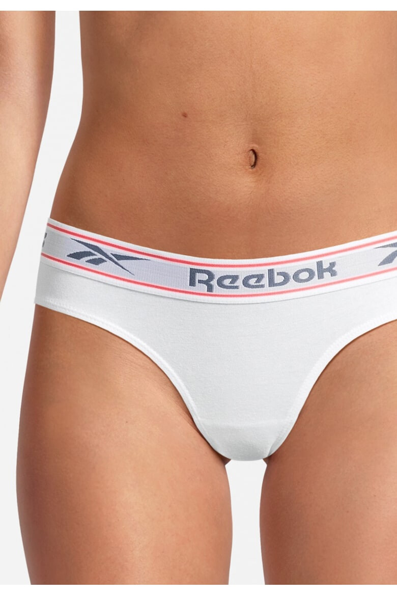 Reebok Set de chiloti cu banda logo in talie - 3 perechi - Pled.ro