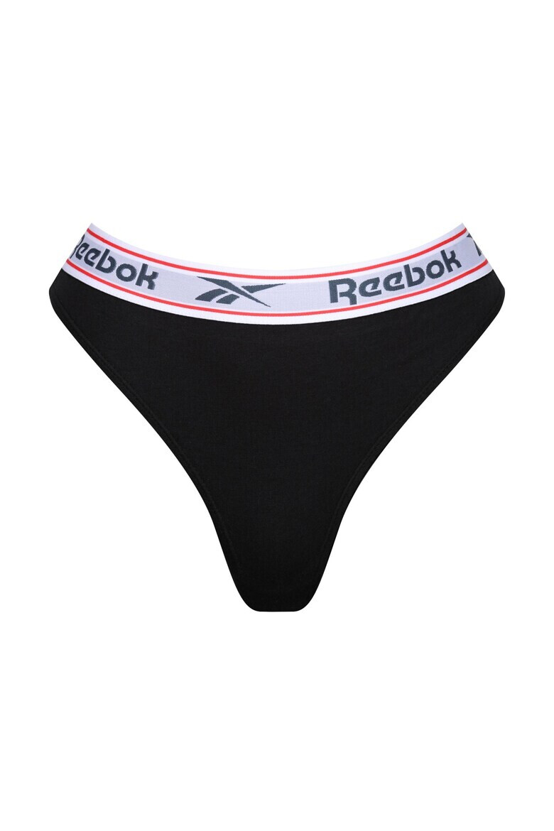 Reebok Set de chiloti tanga cu banda logo in talie - 3 perechi - Pled.ro