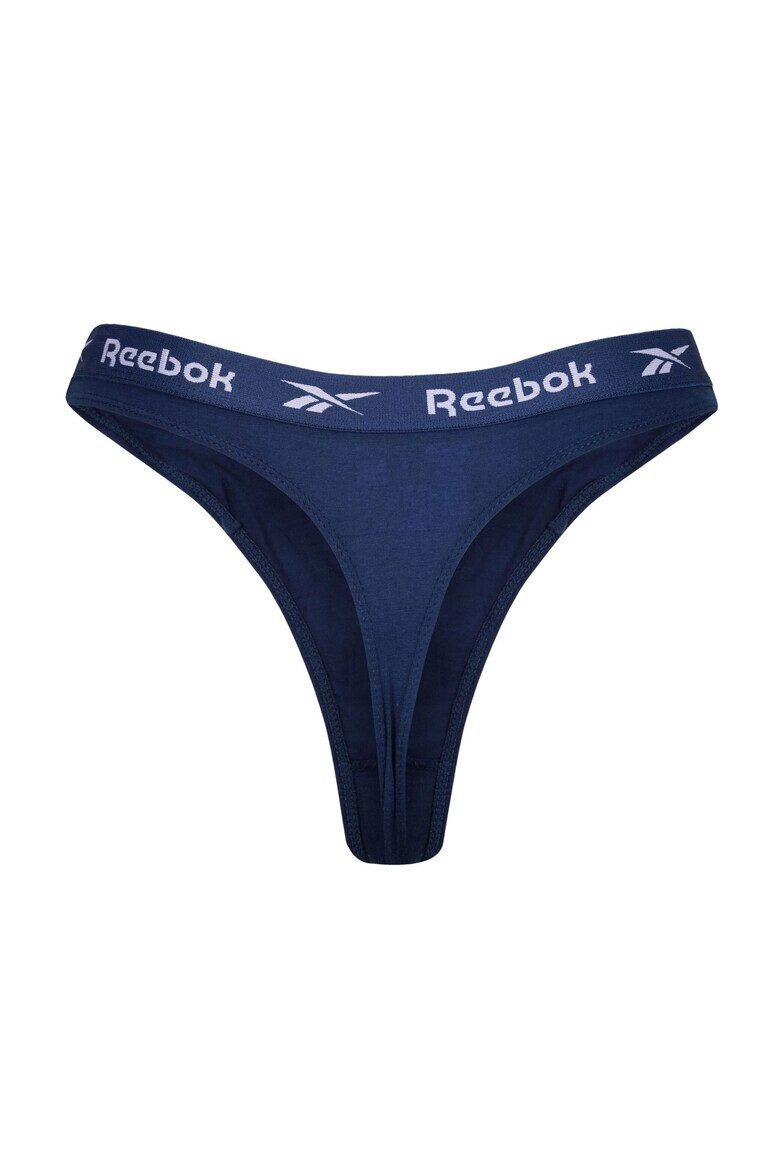 Reebok Set de chiloti tanga cu banda logo in talie - 3 perechi - Pled.ro