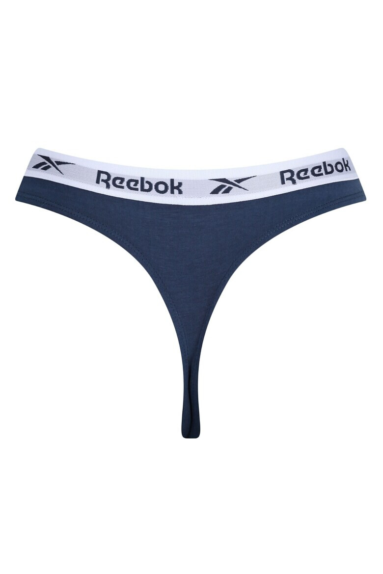 Reebok Set de chiloti tanga cu banda logo in talie - 3 perechi - Pled.ro