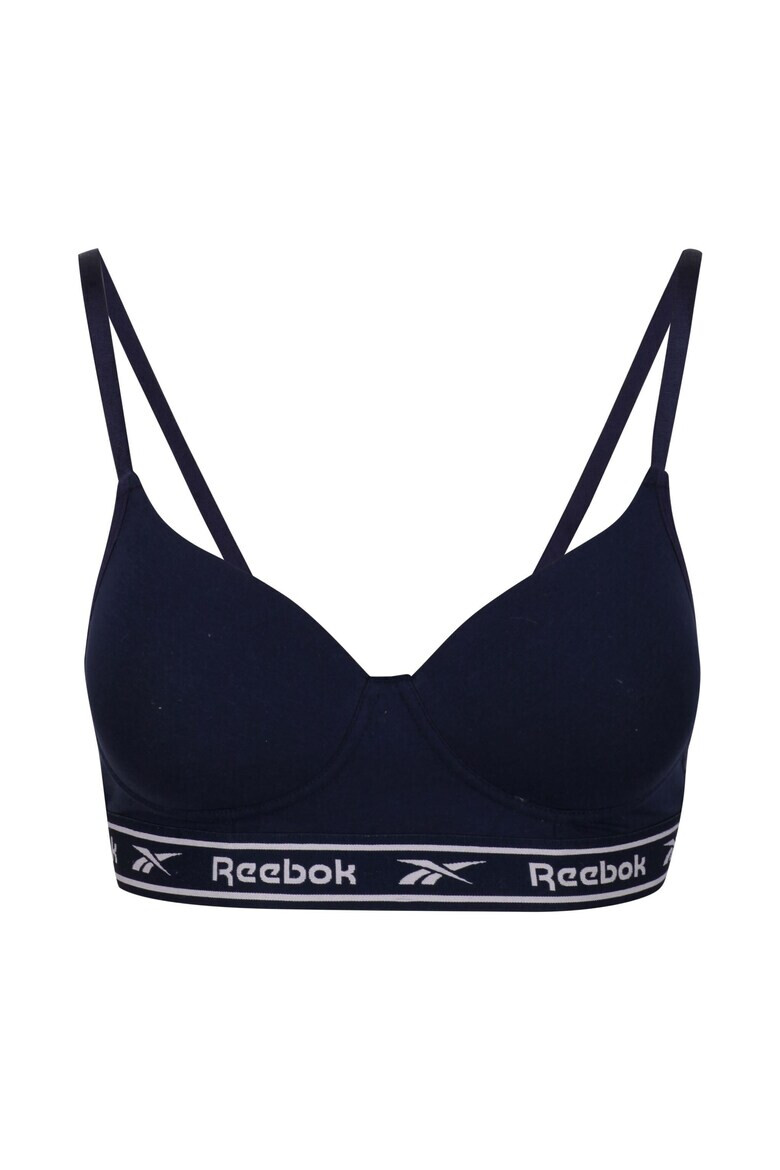 Reebok Sutien cu burete si banda logo - Pled.ro