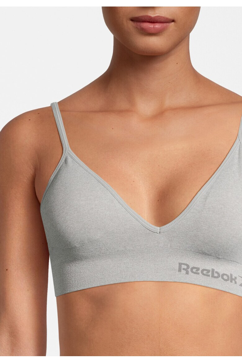 Reebok Sutien cu decolteu in V pentru fitness - Pled.ro