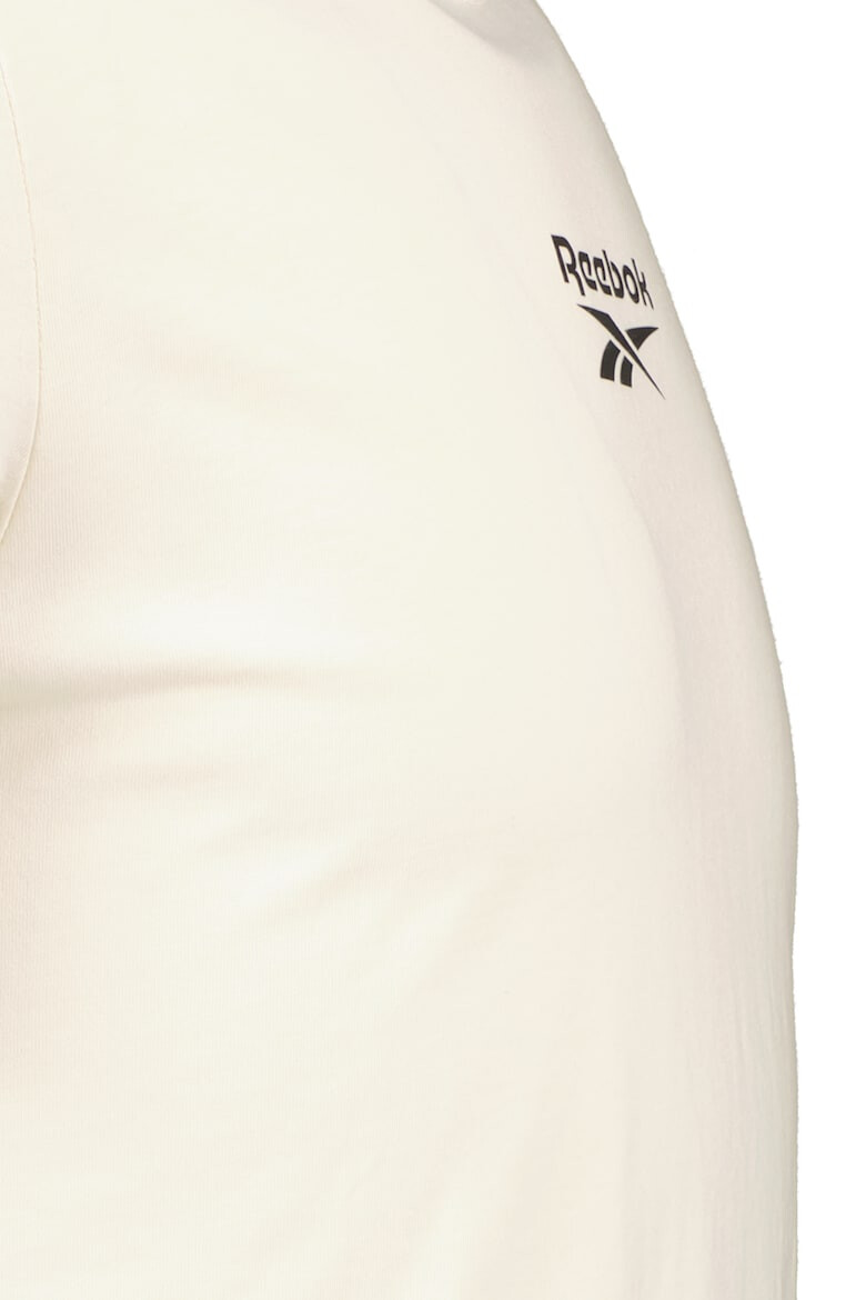 Reebok Tricou cu benzi logo pentru fitness - Pled.ro