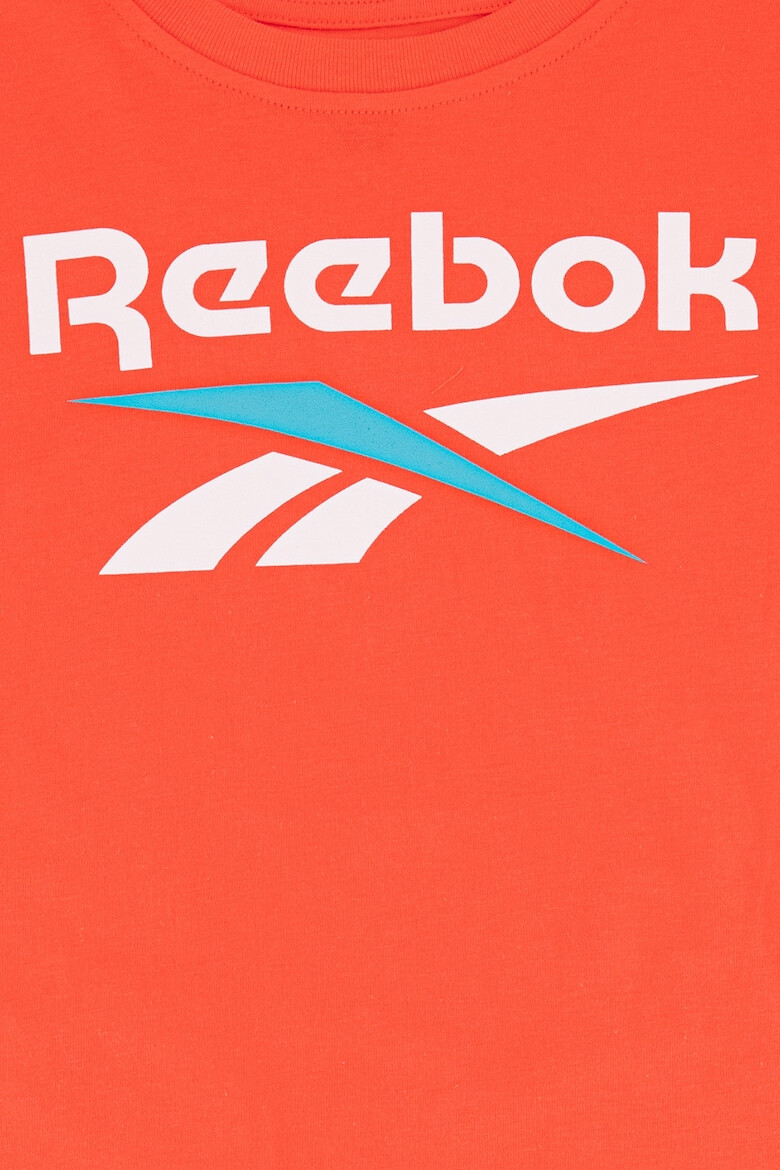 Reebok Tricou de bumbac cu imprimeu logo Lock - Pled.ro