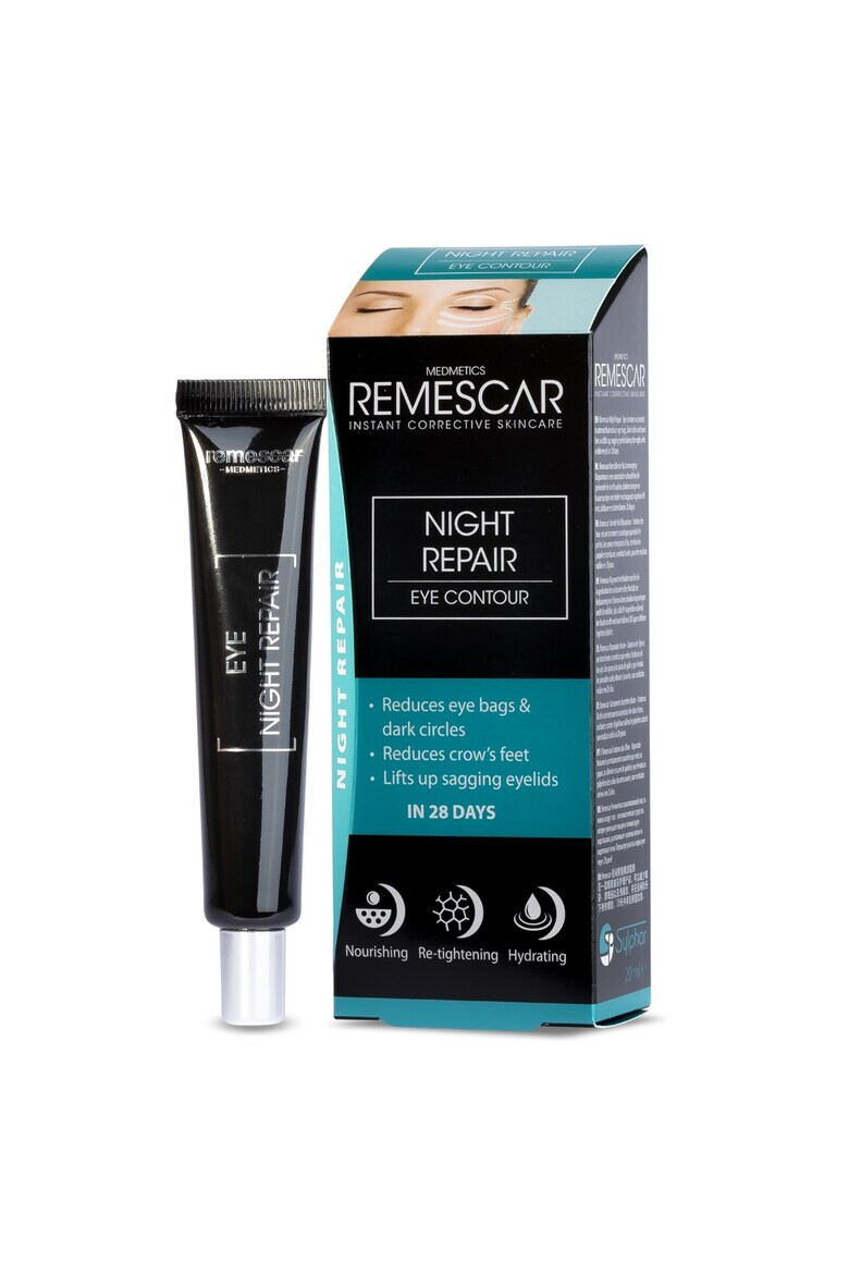 Remescar Crema reparatoare de noapte pentru conturul ochilor 20 ml - Pled.ro