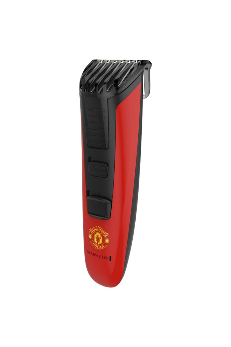 Remington Aparat de tuns pentru barba/mustata Manchester United Beard Boss Styler Lame CaptureTrim Lame lavabile Indicator LED Rosu/ Negru - Pled.ro