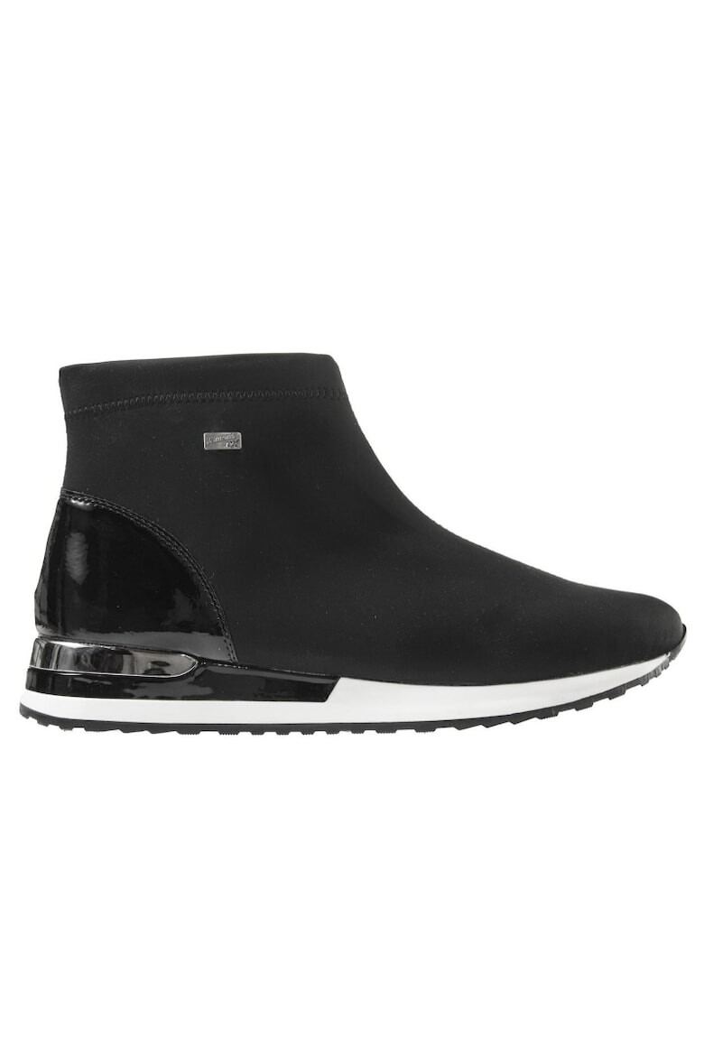 Remonte Cizme dama Stretch Amster Softlack Ankle Boots Piele ecologica Negru - Pled.ro