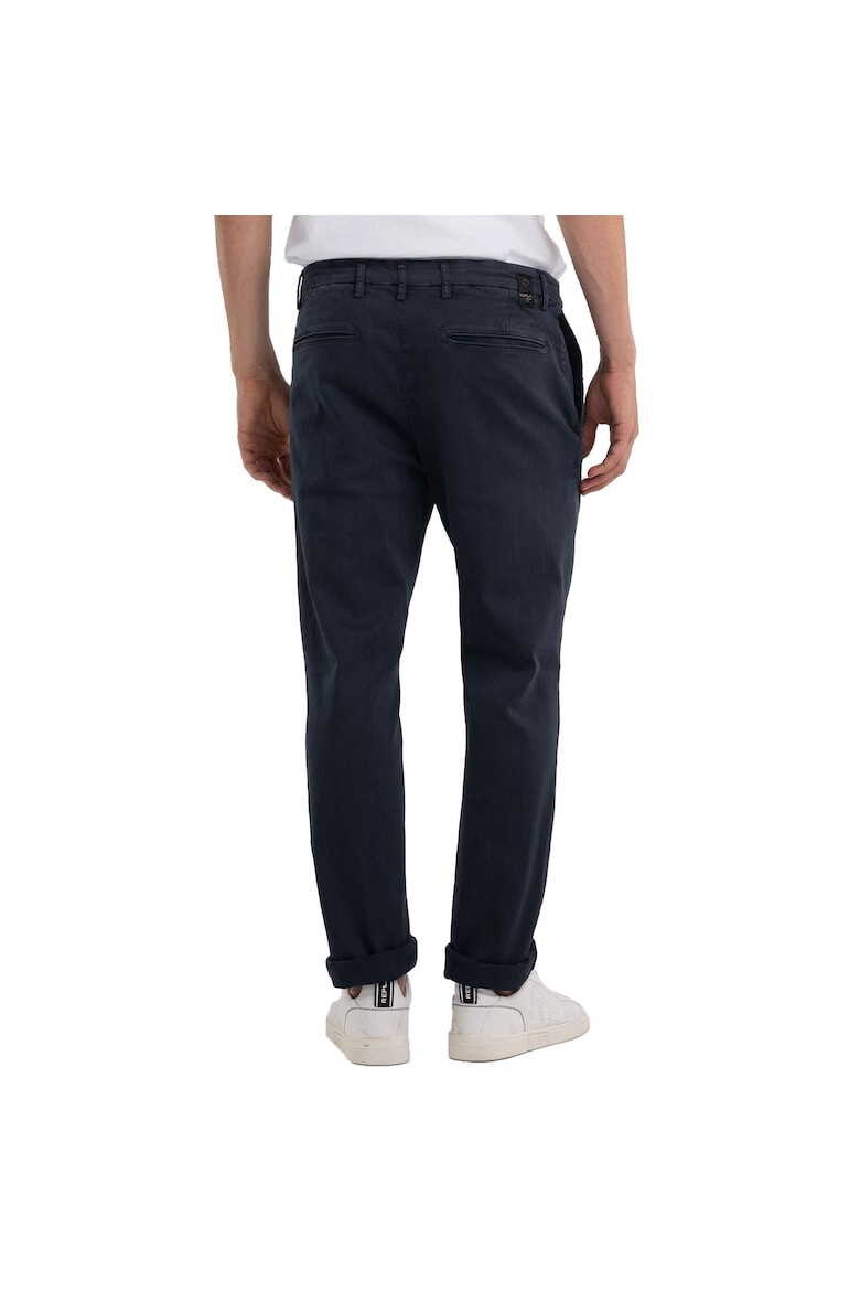 Replay Pantaloni slim fit cu talie medie 25789 Bull Hyperflex Benni - Pled.ro