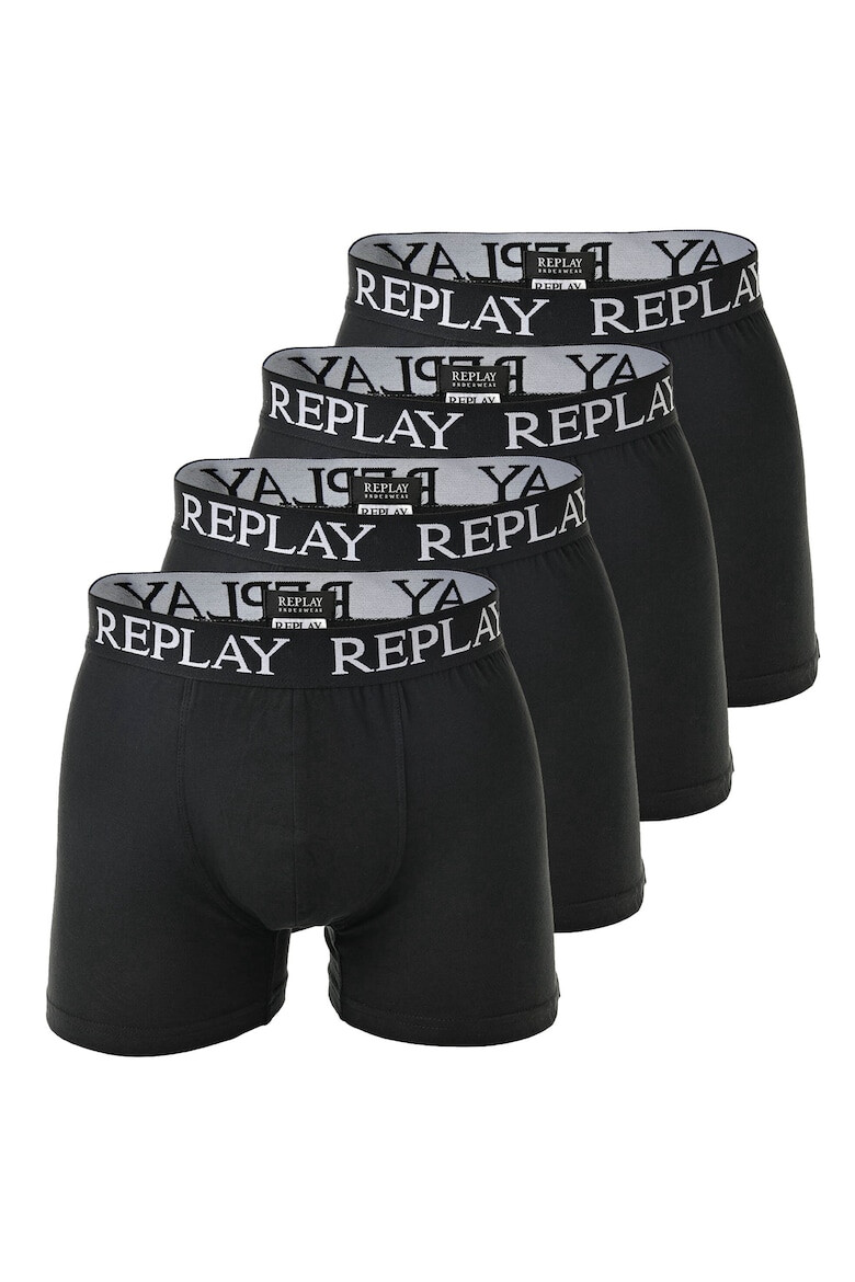 Replay Set de boxeri cu logo - 4 perechi - Pled.ro