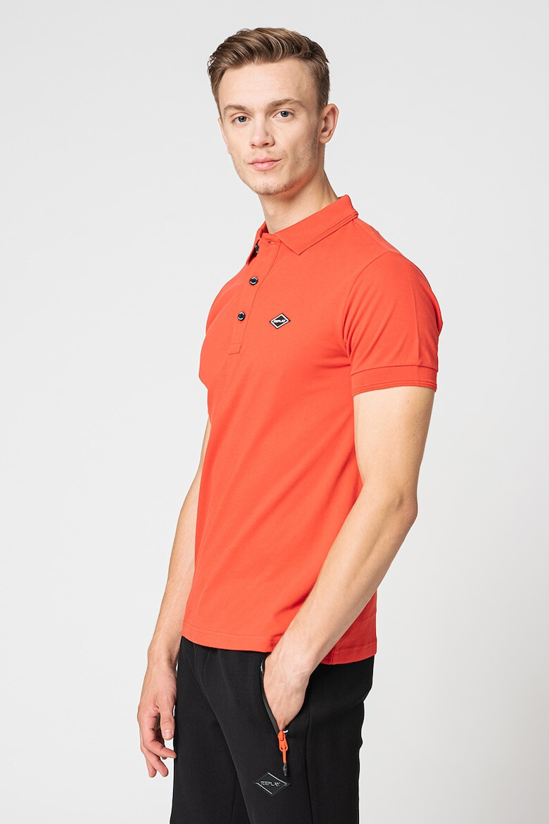 Replay Tricou polo din pique cu aplicatie discreta cu logo - Pled.ro