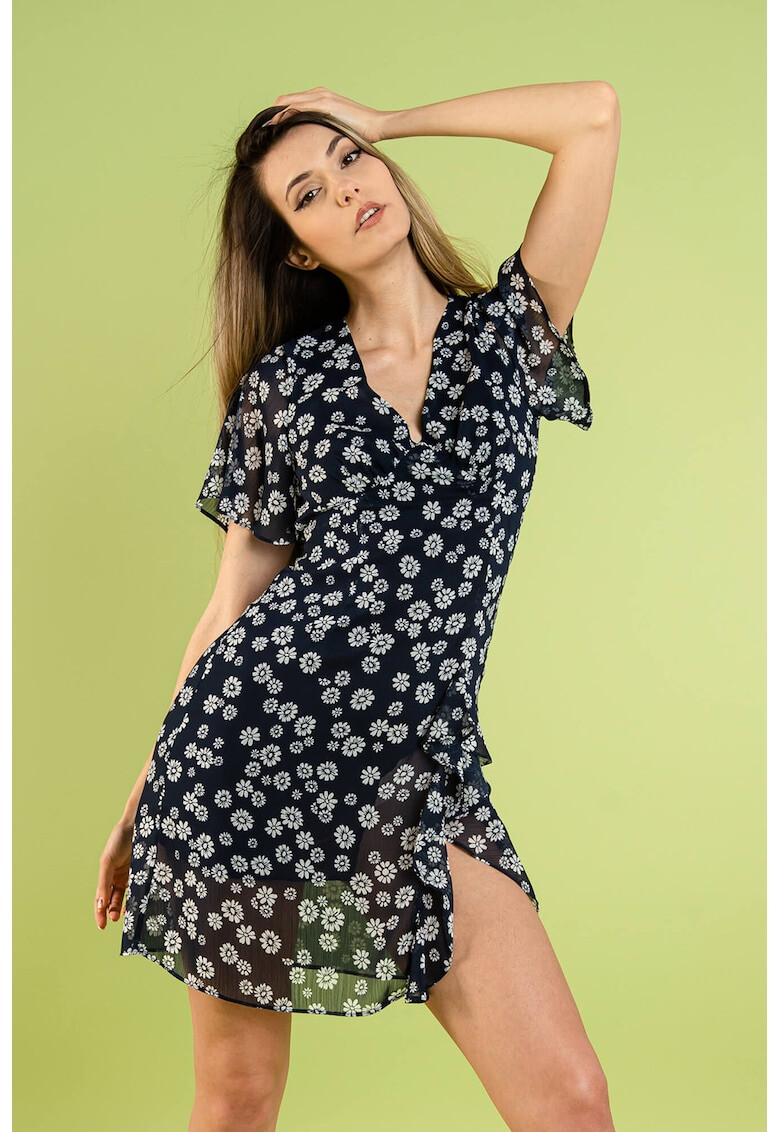 RESENSE Rochie din sifon cu model floral Sabrina - Pled.ro