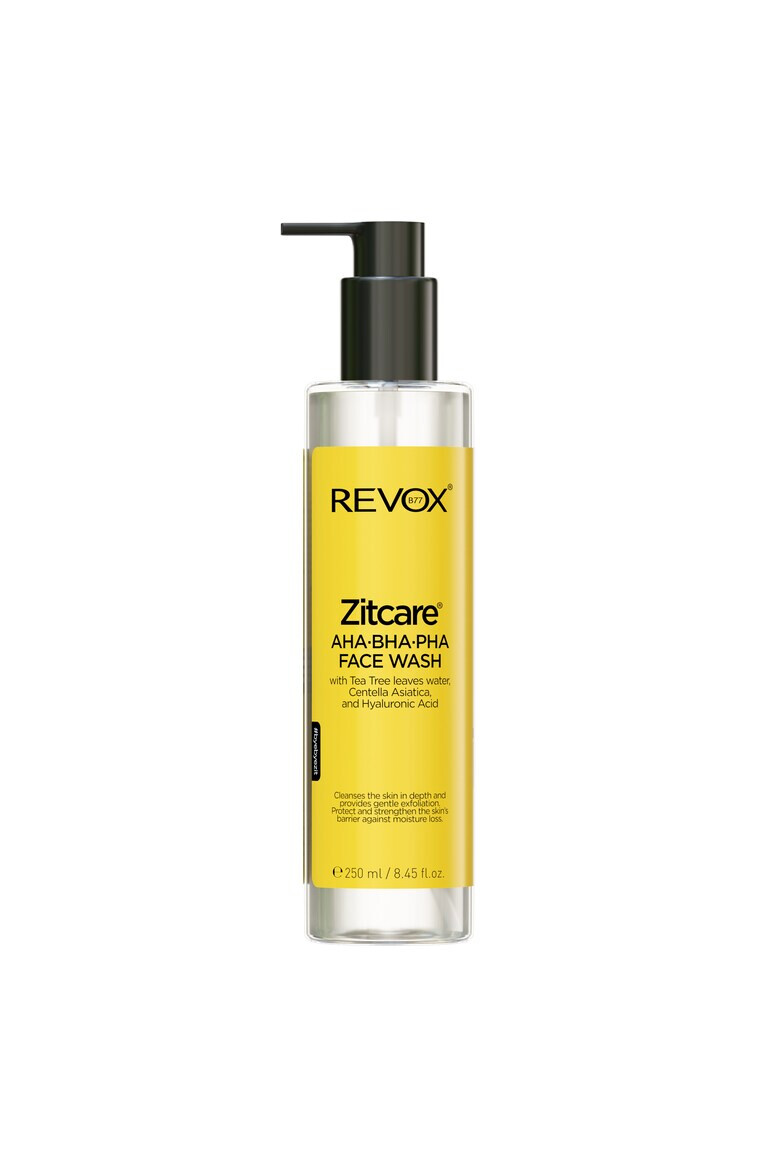 Revox Gel de curatare pentru fata cu AHA BHA PHA Zitcare 250 ml - Pled.ro