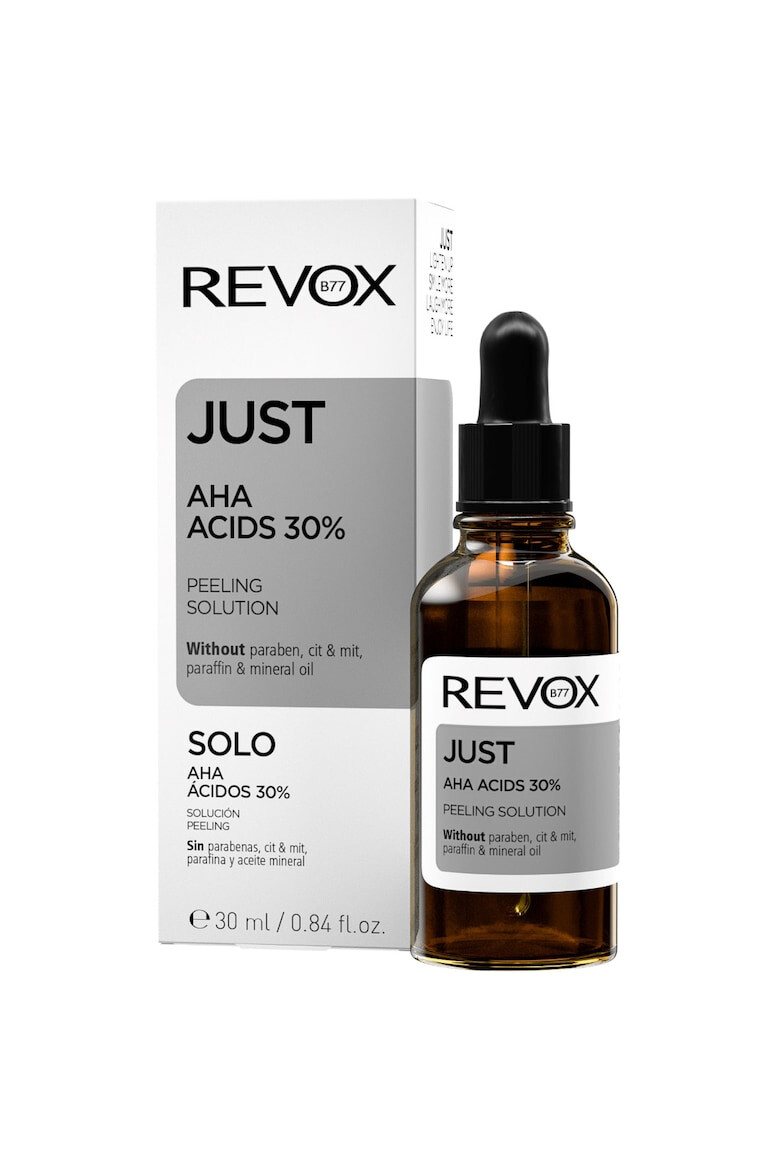 Revox Serum Just Aha Acids Serum cu AHA 30% efect de peeling 30 ml - Pled.ro