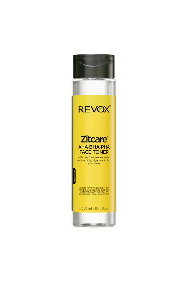 Revox Toner pentru fata cu AHA BHA PHA Zitcare 250 ml - Pled.ro