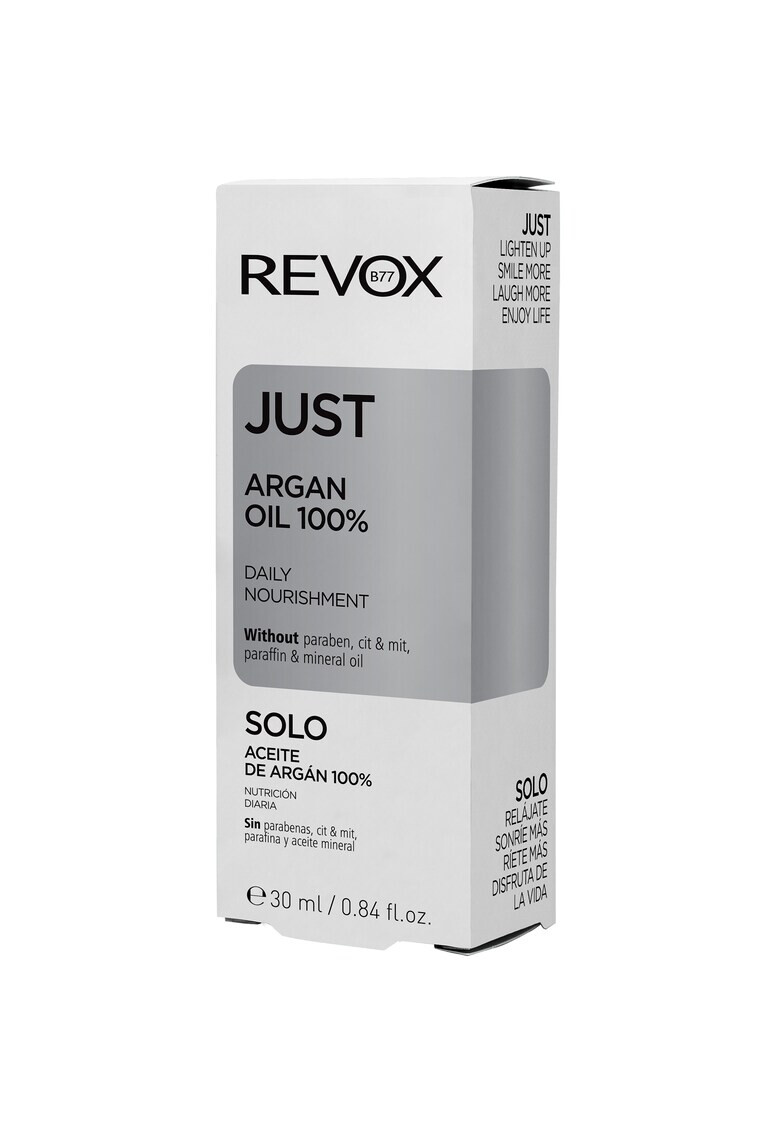 Revox Ulei de argan Just Argan fara parabeni 30 ml - Pled.ro