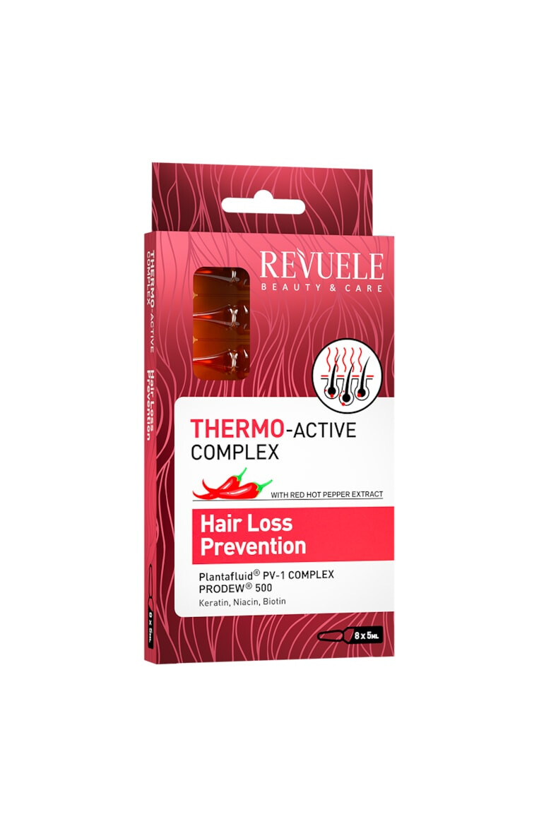 Revuele Complex termo activ pentru prevenirea caderii parului 8x5 ml - Pled.ro