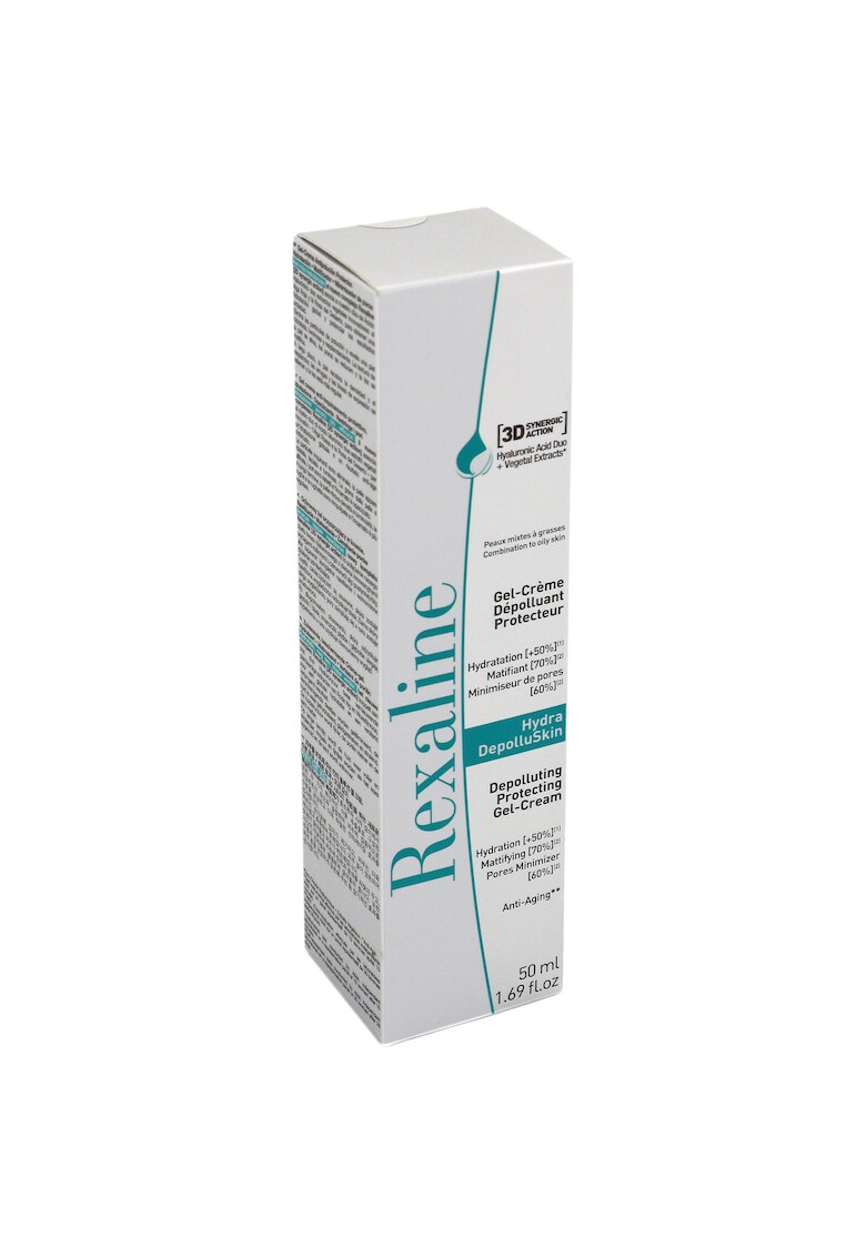 REXALINE Crema-Gel De Fata 3D Hydra-DepolluSkin 50 ml - Pled.ro