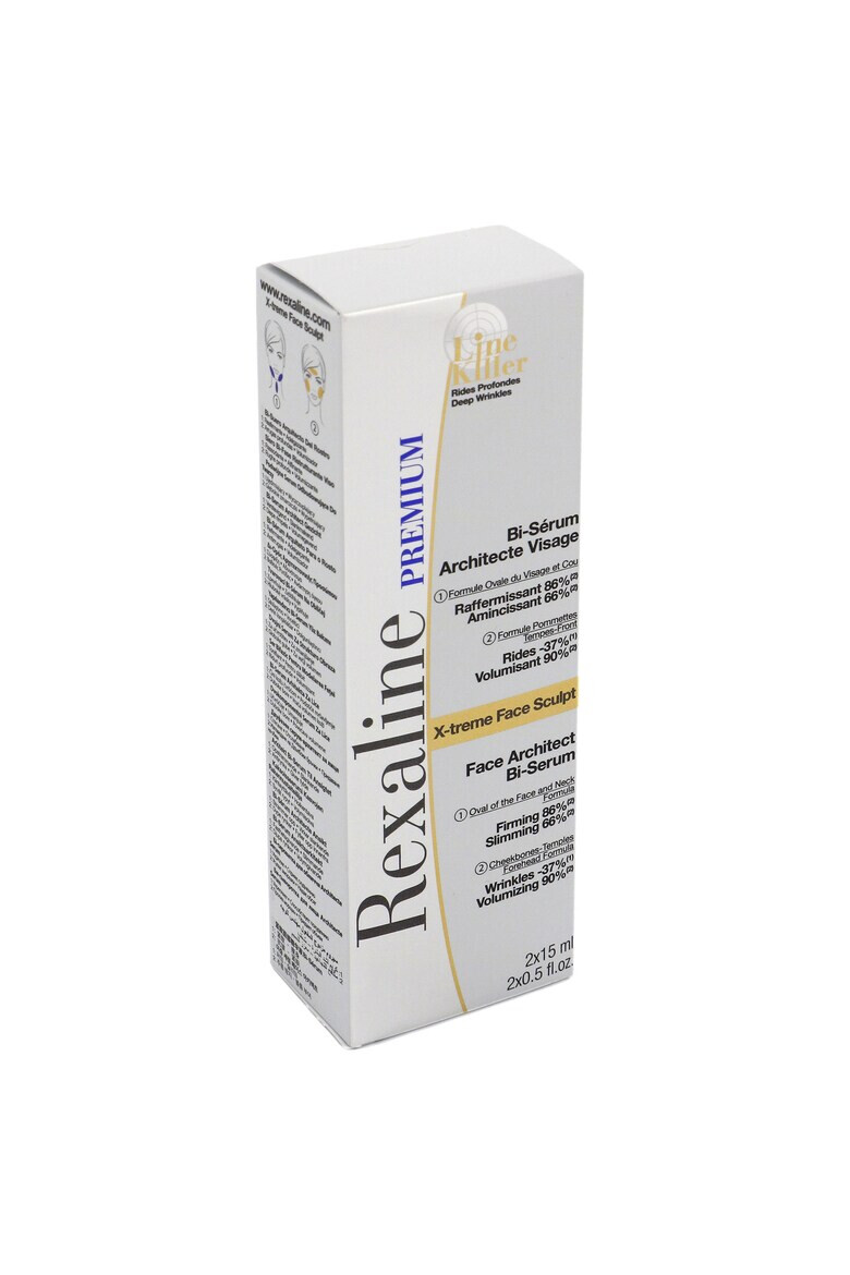 REXALINE Serum De Fata Premium Line Killer X-Treme Face Sculpt 2x15 ml - Pled.ro