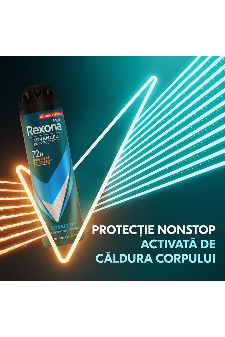 Rexona Deodorant Spray Advanced Protection Cobalt Dry 72h Men 150 ml - Pled.ro