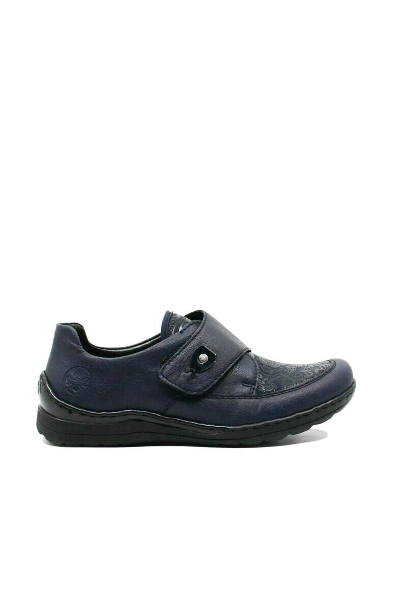 Rieker Pantofi dama navy cu talpa joasa - Pled.ro