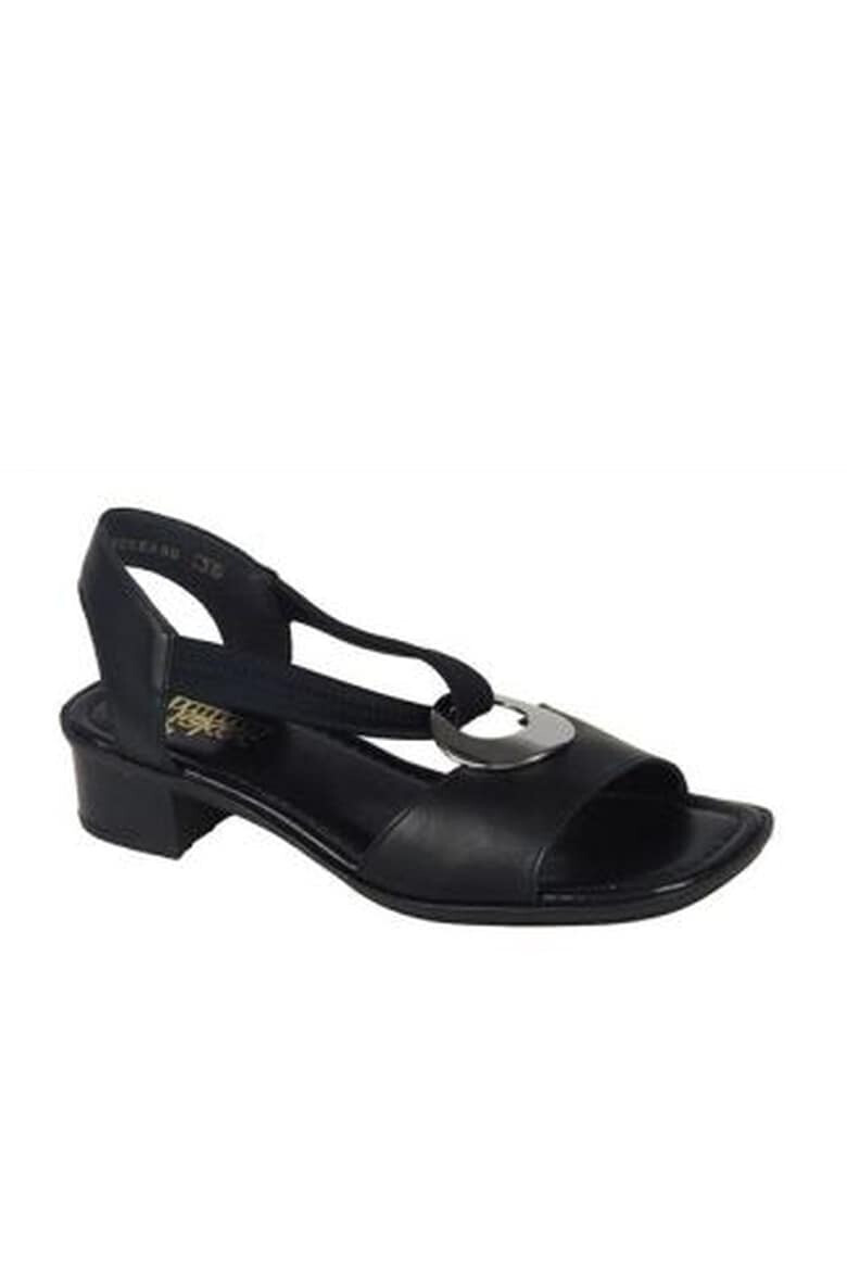 Rieker Sandale casual dama Piele ecologica Negru - Pled.ro