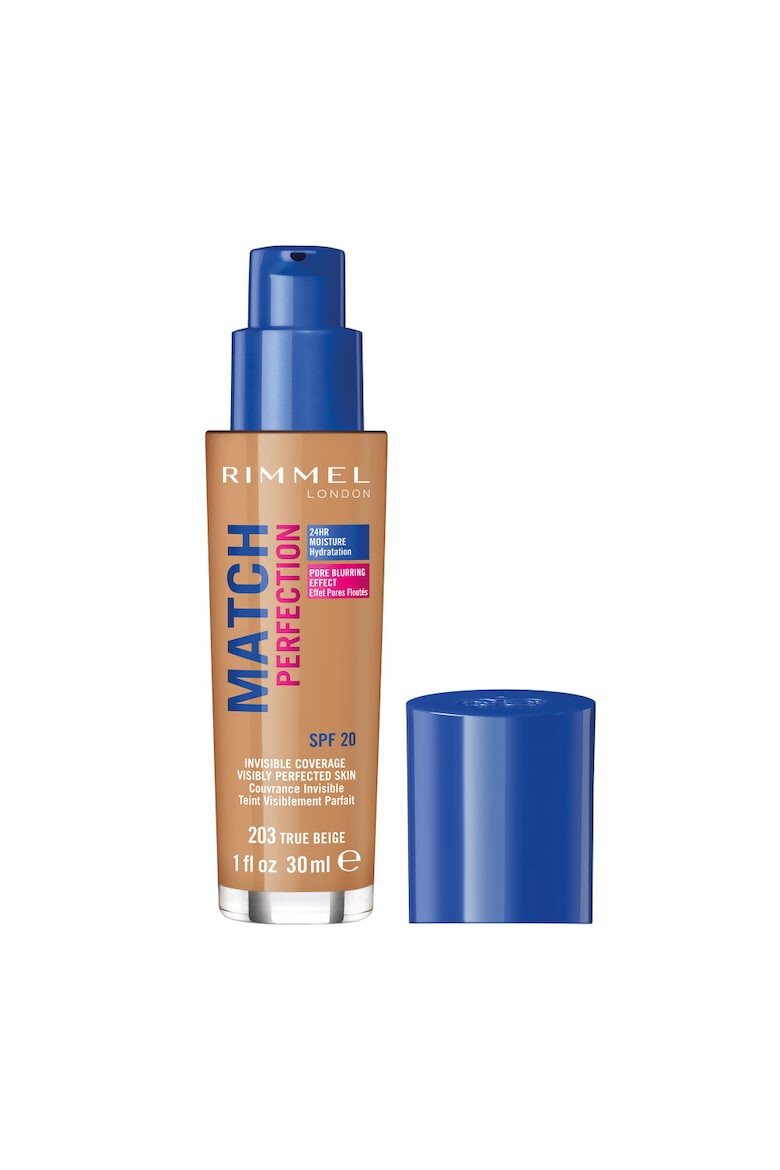 Rimmel Fond de ten Match Perfection 30 ml - Pled.ro