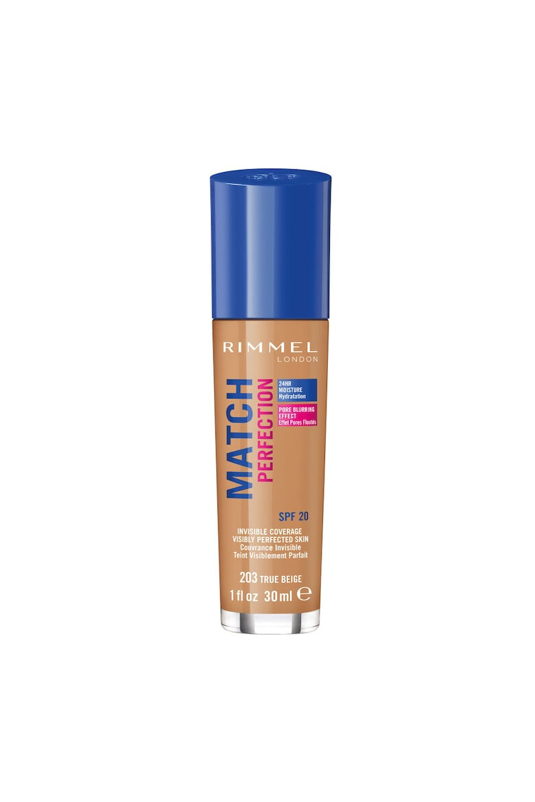 Rimmel Fond de ten Match Perfection 30 ml - Pled.ro