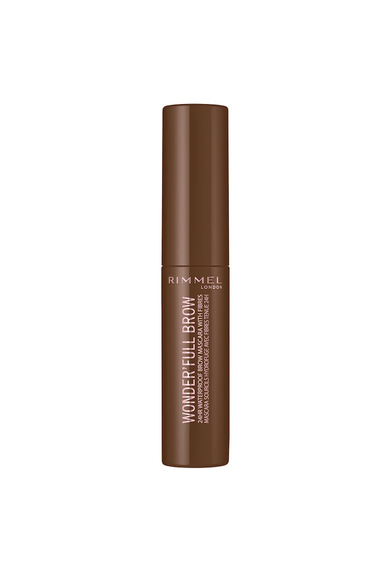 Rimmel Mascara pentru sprancene London Wonder'Full Brow 24H Waterproof 002 Medium 4.5 ml - Pled.ro