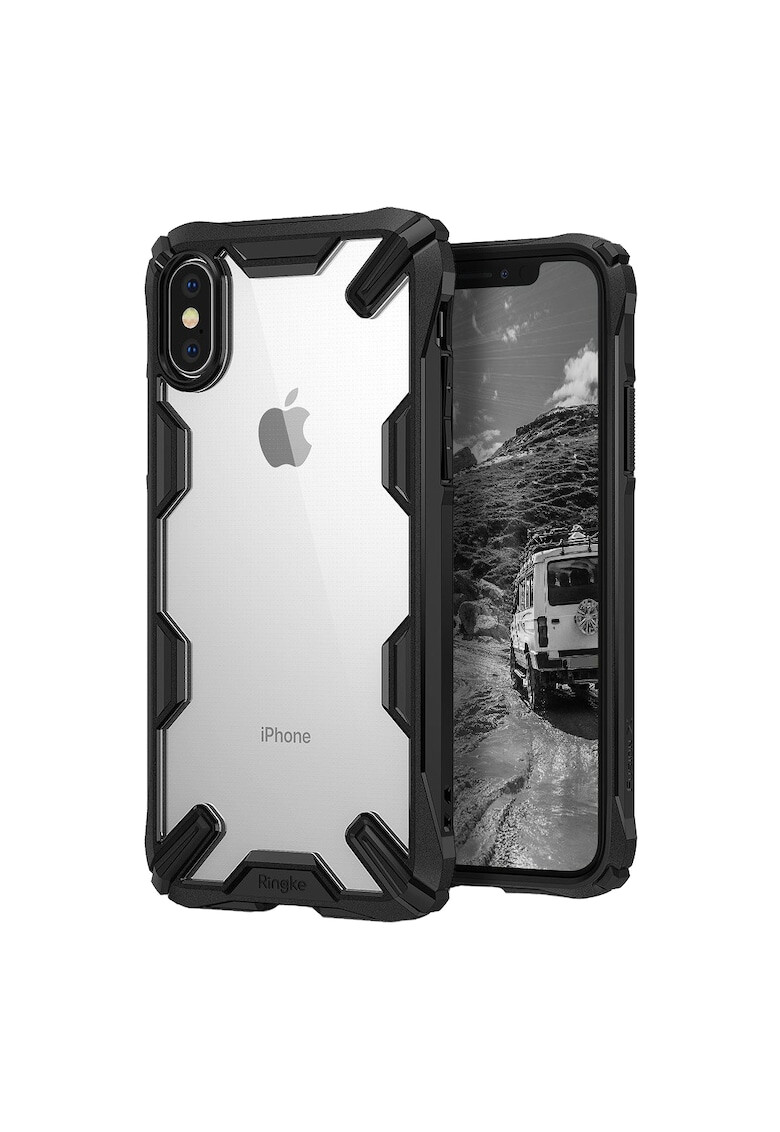 Ringke Husa iPhone X FUSION X + folie display cadou - Pled.ro