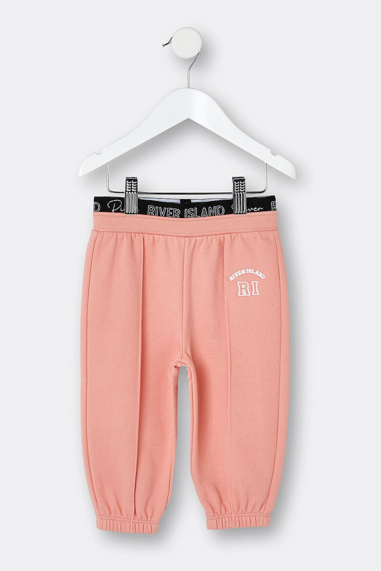 RIVER ISLAND Pantaloni sport cu banda logo in talie - Pled.ro