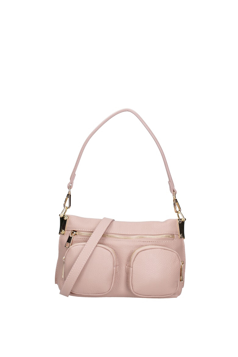 Roberta Rossi Geanta crossbody de piele cu buzunare multiple - Pled.ro