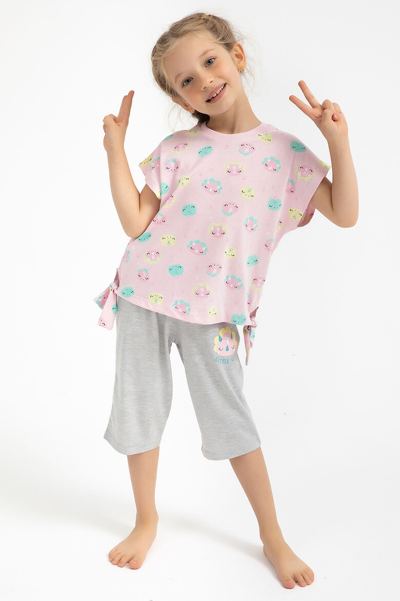 Roly Poly Pijama cu imprimeu si pantaloni 3/4 - Pled.ro