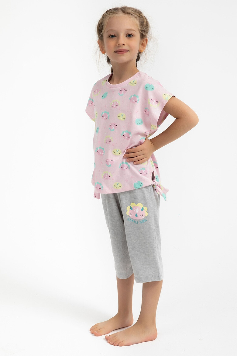 Roly Poly Pijama cu imprimeu si pantaloni 3/4 - Pled.ro